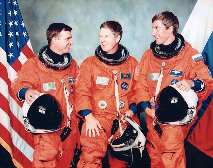 Primera tripulación a la Estación Espacial Internacional