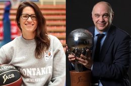 Anna Montañana y Pablo Laso, entrenadores del Año