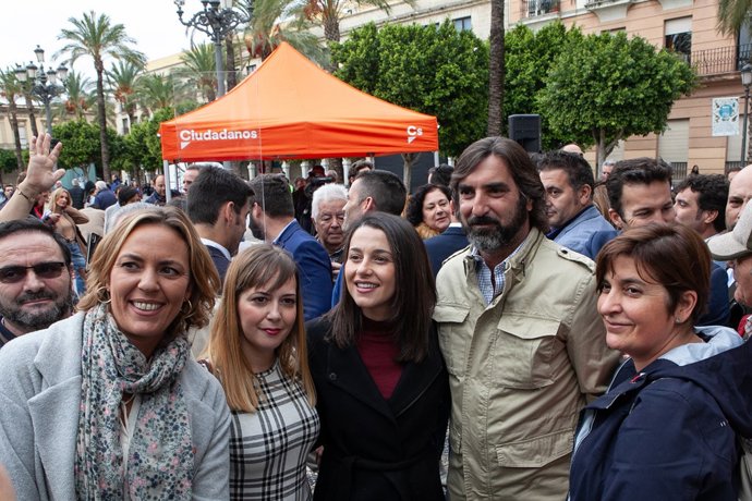 A Jerez de la Frontera (Cadis), la portaveu nacional de Cs i líder