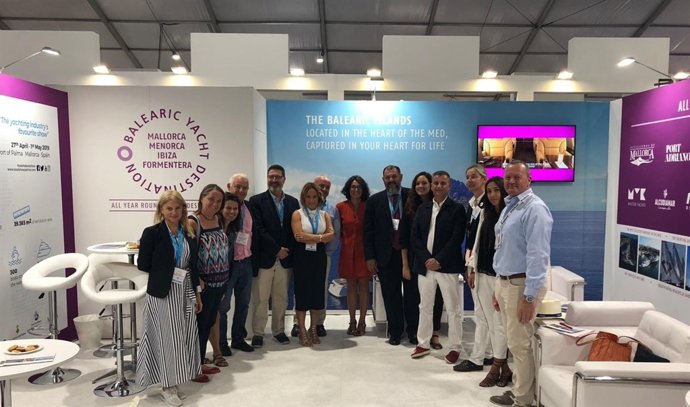 Palma Boat Show en la feria de Florida