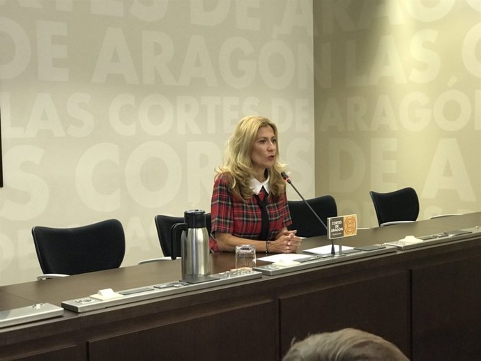 La portavoz del PP en las Cortes, Mar Vaquero