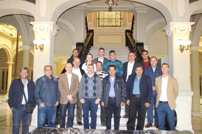 La FAO y una delegación de Egipto en el Puerto