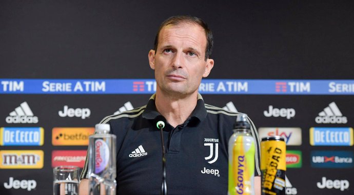 El entrenador de la Juventus, Massimiliano Allegri