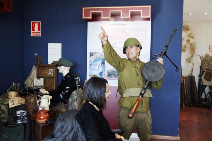 Exposición sobre la II Guerra Mundial en Zamora.