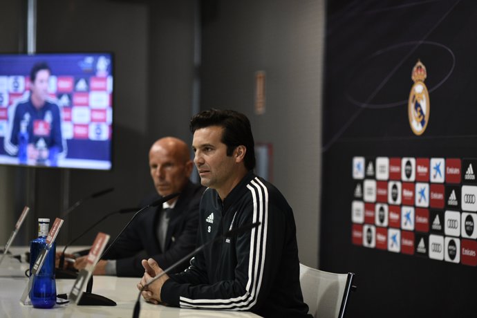 Rueda de prensa de Santiago Solari, nuevo entrenador del Real Madrid