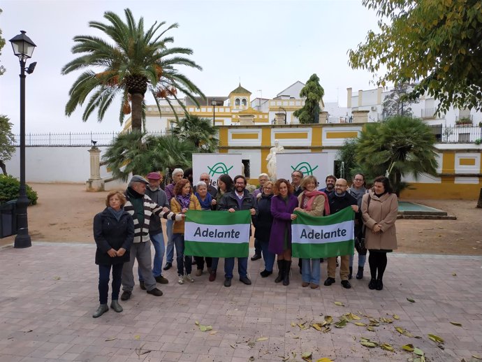 Presentación de la candidatura de Adelante Andalucía en Montilla