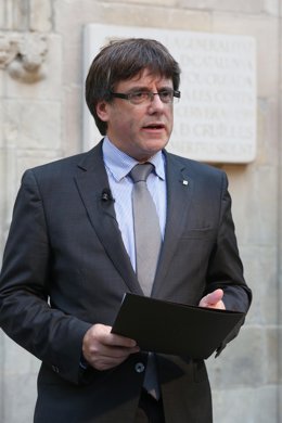 El president de la Generalitat, Carles Puigdemont