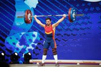 Brachi, bronce en arrancada en menos 55 kilos en el Mundial de Turkmenistán