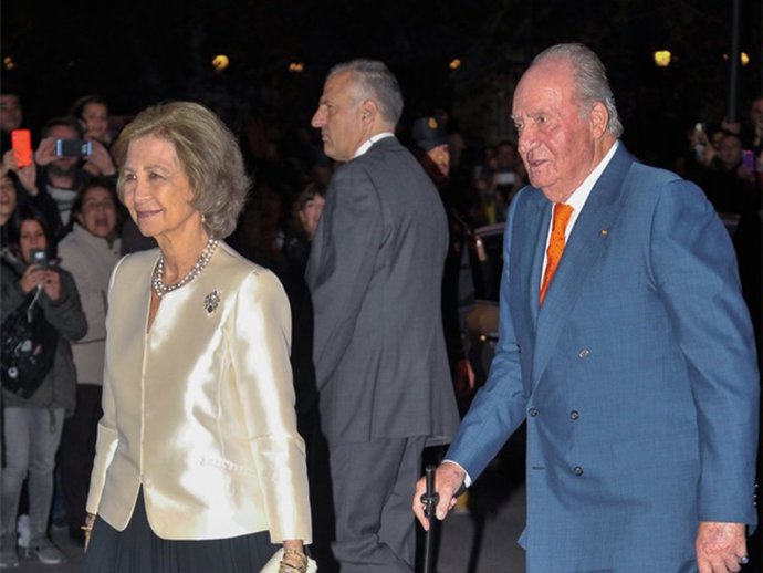 LOs Reyes acuden al concierto por el 80 cumpleaños de Doña Sofía