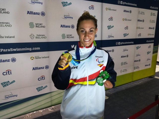 Sarai Gascón, en el Campeonato de Europa 2018