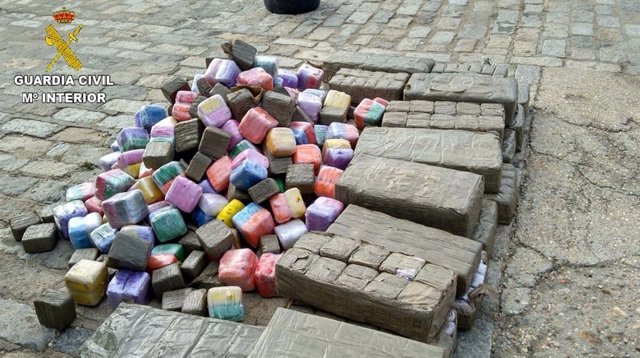 Droga intervenida por la Guardia Civil