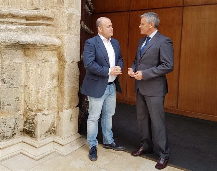 Francisco Javier Cano y Julio Díaz, de Ciudadanos.