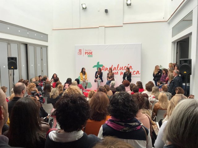 Acto del Consejo de la Mujer del PSOE de Sevilla