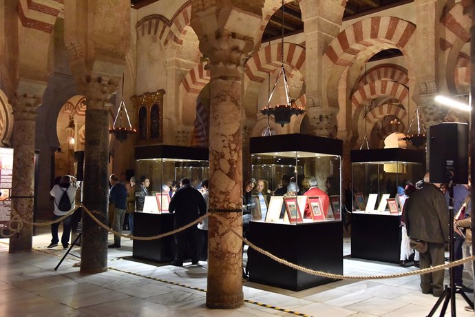 Exposición de manuscritos mozárabes en la Mezquita-Catedral de Córdoba