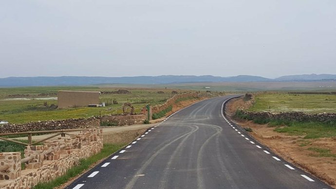Un camino rural de Extremadura