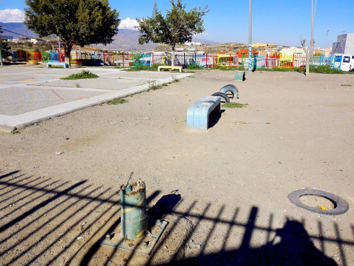 Parque infantil en Almería