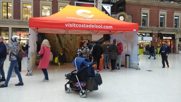 Turismo Costa del Sol en una acción promocional en Londres