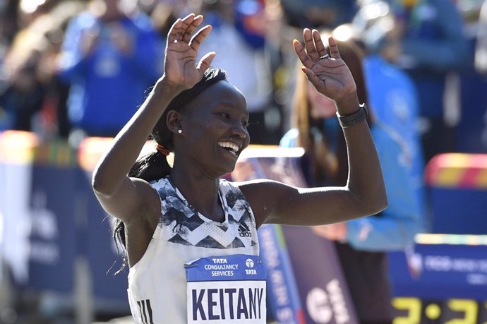 La atleta keniata Mary Keitany