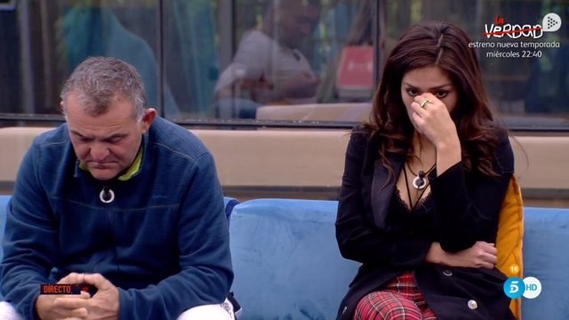 El koala y Miriam en la casa de Gran Hermano VIP