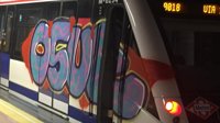 La Comunidad pide una reunión a la Delegación del Gobierno para tomar medidas sobre los graffitis en Metro