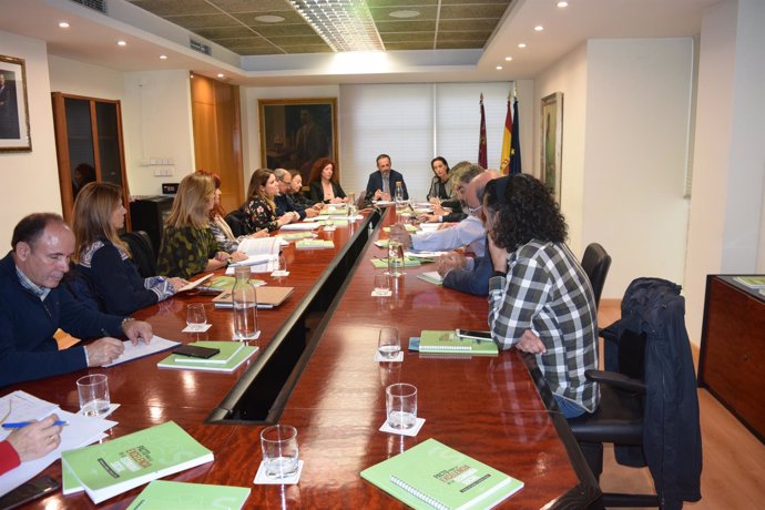 Imagen de la reunión de la comisión de seguimiento del Pacto por la Excelencia