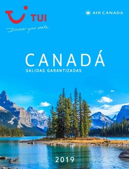 Catálogo de TUI para Canadá 2019