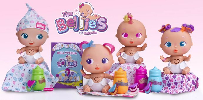 The Bellies, la nueva marca de muñecas de Famosa