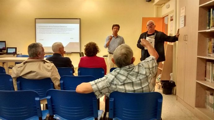 Imagen de un taller anterior sobre el uso de energía en los hogares