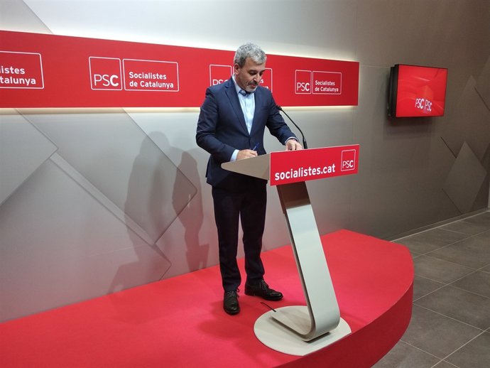El líder del PSC a Barcelona, Jaume Collboni
