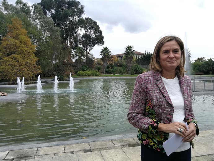 Amaia del Campo en el Jardín Botánico