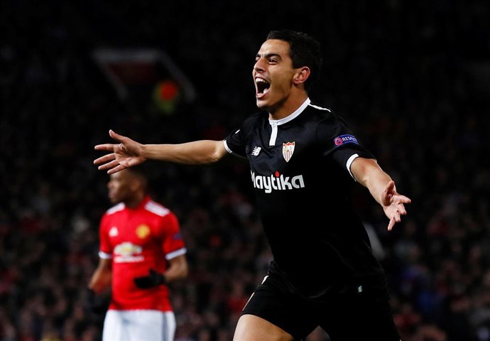 Ben Yedder en old Trafford