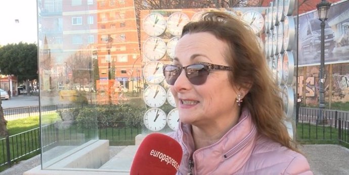 Rosa Garrote,presidenta de la Asociación de Víctimas del Metro 3 de Julio 