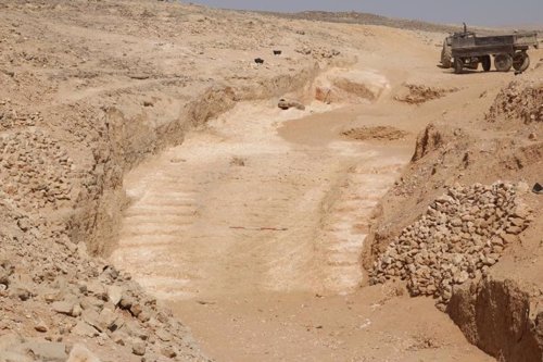Se descubre un sistema de rampas que ayudó a construir las Pirámides