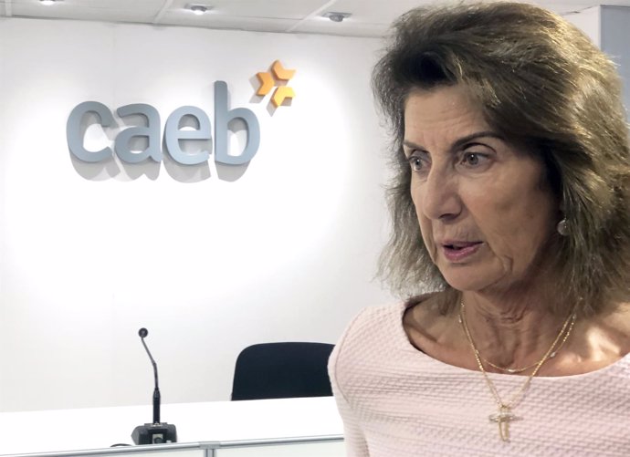 La presidentea de la CAEB, Carmen Planas
