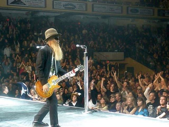 Actuació de ZZ Top (arxiu)