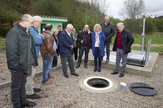 Díaz Tezanos inaugura el saneamiento del barrio El Barcenal