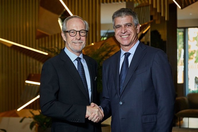 Jordi Mestre (Selenta Group) i Peter Fulton (Hyatt)