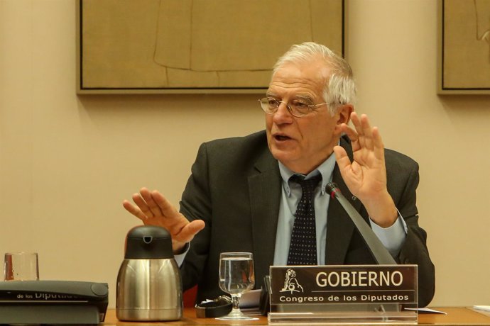 Josep Borrell comparece en Comisión Mixta para la Unión Europea
