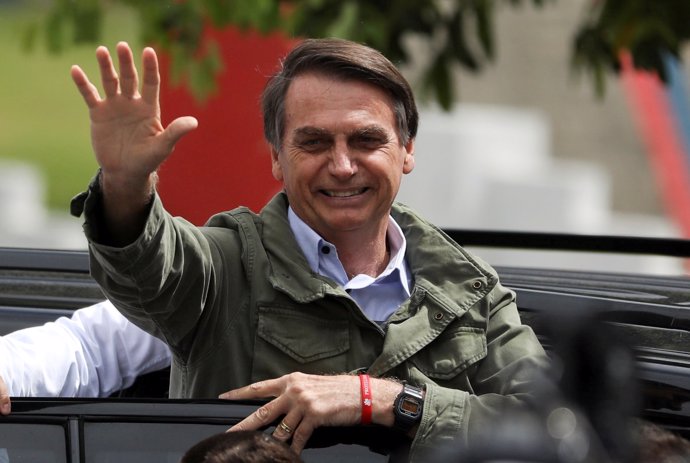 El presidente electo de Brasil, Jair Bolsonaro