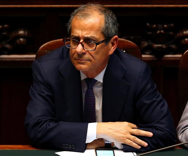 El ministro de Economía de Italia, Giovanni Tria