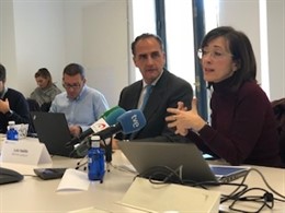 Luis Vadillo y Elisa Chuliá, miembros de BBVA Pensiones