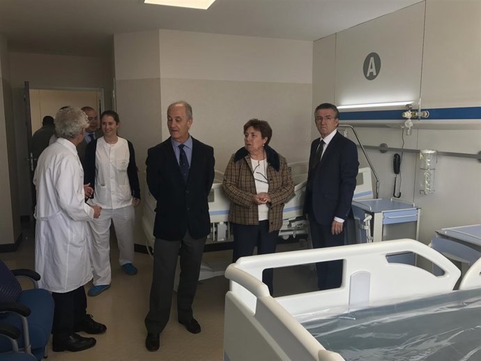 Visita a la reforma de la planta de Medicina Interna del Hospital Regional SAS