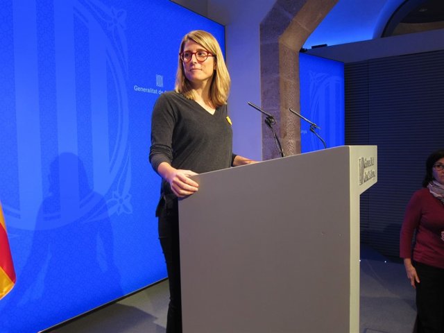 La consellera de Presidencia y portavoz del Govern, Elsa Artadi