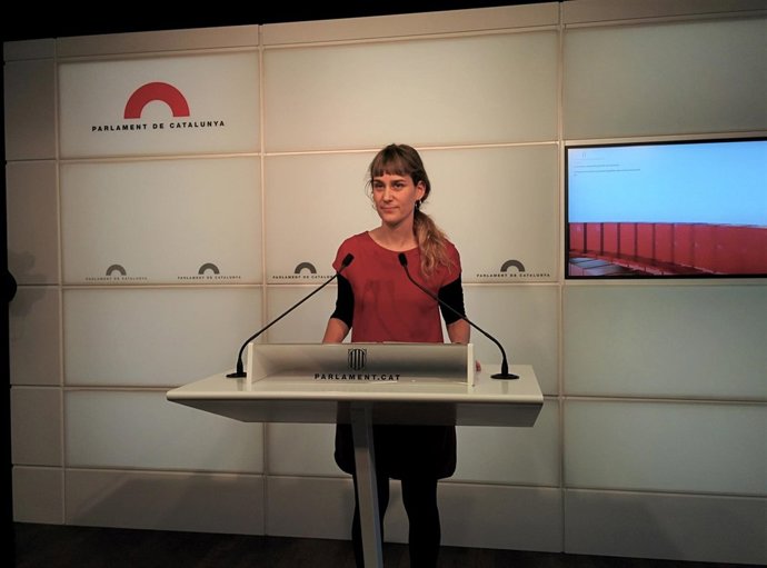 La diputada de CatECP, Jéssica Albiach