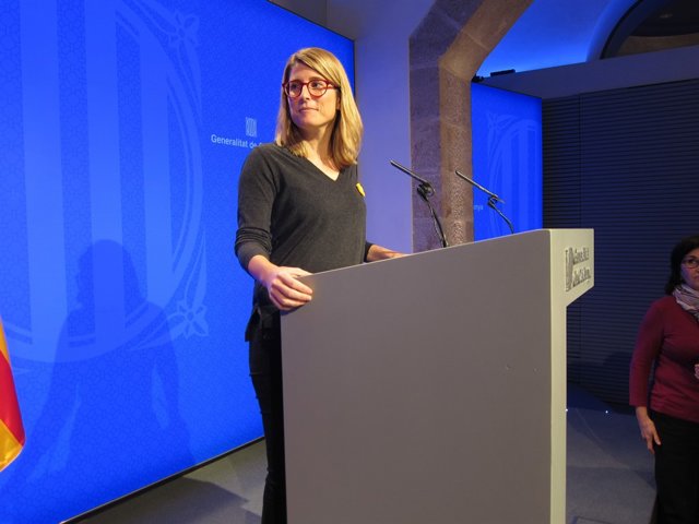 La consellera de Presidència i portaveu del Govern, Elsa Artadi