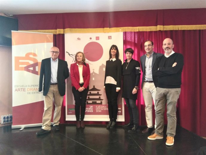 Presentación de 'Un otoño japonés' en Cáceres