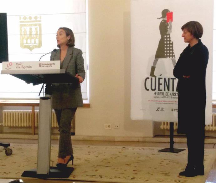 Gamarra y Montes, en la presentación de Cuéntalo 2018