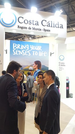 Fernández-Delgado en la World Travel Market