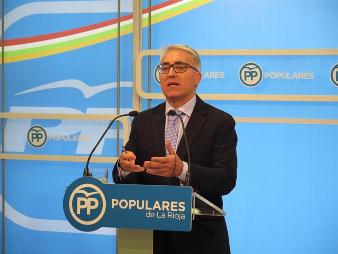 El portavoz 'popular' Jesús Ángel Garrido