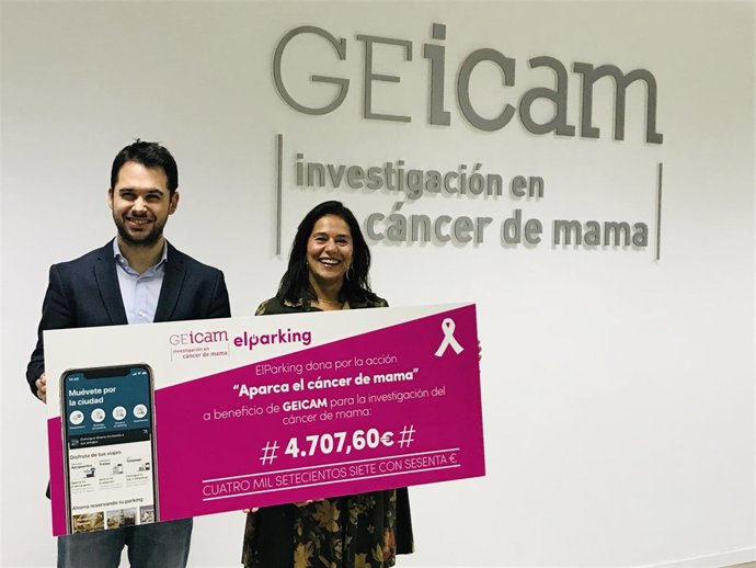 ElParking dona la recaudación del 19 de octubre al Grupo GEICAM de Investigación